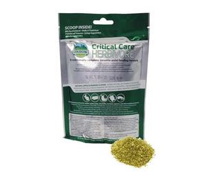 Oxbow Critical Care Herbivore Plátano/Manzana | 141 g | Alimento completo para herbívoros domésticos | Para animales en mal estado nutricional | Alto contenido de fibra bruta