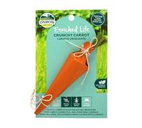Oxbow Enriched Life Crunchy Carrot - Rabbit Toys, Guinea Pig Toys, Hamster, Rabbit, Chinchilla, Rat, Chinchilla Cage Accessories, Guinea Pig Accessories for Cage