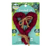 Oxbow Enriched Life Gnaw Heart - Rabbit Toys, Guinea Pig Toys, Hamster, Rabbit, Chinchilla, Rat, Chinchilla Cage Accessories, Guinea Pig Accessories for Cage