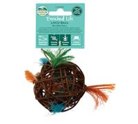 Oxbow Enriched Life Pelota Loca - Juguetes para Conejos, Cobayas, Hámsters, Ratas