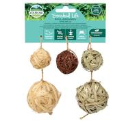 Oxbow Enriched Life Roll Arounds - Juguetes para Conejos, Cobayas, Hámsters, Ratas