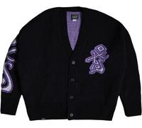 Oxbow - Jerséis - Holmen Double Jacquard Cardigan Black de Lana - Talla L - Negro Negro L