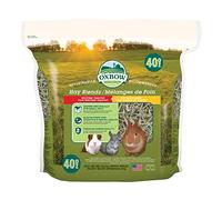 Oxbow Mezclas de heno, 2.5 Libras | Oxbow Heno Timothy, heno de conejo para conejos, cobayas, conejos y chinchillas, clasificado a mano, desempolvado, alta fibra