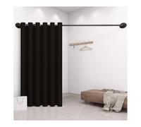 OXBZKMY Vestuario Portatil, Probador de Ropa ProteccióN Visual Cortina Puerta con Barra Telescópica para Centro Comercial Las Tiendas de Ropa, Tamaño Ajustable 90-160cm