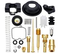 OXCANO Kit de reparación de carburador 27421-99C compatible con Harley Davidson Dyna Sportster de 40 mm XL883 XLH1200, compatible con Keihin HD CV40, reemplaza 27490-04