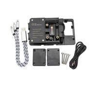 Oxektgb Soporte Móvil Moto para Ducati para Multistrada 1200 2013 2014 Soporte Placa navegación GPS/TELÉFONO Inteligente para Motocicleta Soporte Adaptador Soporte Movil Bicicleta(Phone Holder)
