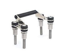 Oxektgb Soporte Móvil Moto para F900R para F900XR Soporte navegación para teléfono móvil con Manillar 12 mm Carga de teléfono USB Soporte Movil Bicicleta(A)