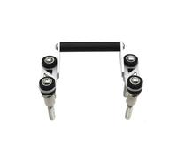 Oxektgb Soporte Móvil Moto para R1200RS para R1200R para F850GS Todos los años Soporte navegación para teléfono móvil en Manillar Motocicleta Soporte Movil Bicicleta(12mm Silver)