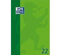 Oxford 100050348 bloque líneas 22 - A4, 50 hojas, 90 g/m², 4 orificios