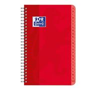 Oxford 100101605 - Directorio, espiral, 9 x 14 cm, 100 páginas, cuadros de 5 x 5 mm, 1 unidad color surtido