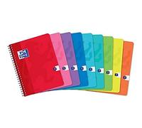 Oxford 100104133 - Cuaderno espiral, 170 x 220 mm, cuadriculado, 90 hojas