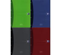 Oxford 100104738 - Cuaderno de tapa extra dura, 120 hojas, A4