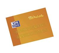 Oxford 100104854 - Pack de 20 cuadernos de música grapados, A5