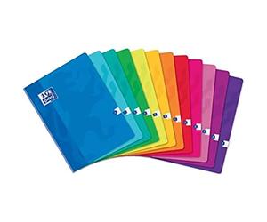 Oxford 100105289 - Cuaderno, 240 x 320 mm, cuadriculado, 48 hojas, con margen
