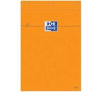 Oxford 100106292 - Bloc de notas en-tête 160 páginas unidas no perforadas 80 g A4 + Naranja