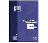 Oxford 121051994 - Recambios (100 hojas A4)