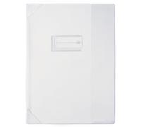 OXFORD 25 - Protector de cuaderno (A4, resistente, PVC, translúcido, 15/100ª, incoloro