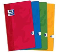 Oxford 400016251 clásica - Cuaderno grapado, A4, 140 páginas, cuadriculado, 5 mm
