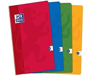 Oxford 400016251 clásica - Cuaderno grapado, A4, 140 páginas, cuadriculado, 5 mm