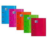 Oxford 400075372 Carpeblock A4 con recambio, 1 unidad, colores surtidos.