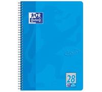 Oxford 400091925 - Cuaderno (Azul, A4, 90 g/m²)