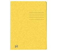 Oxford 400116200 Top File - Carpetas de encuadernación (25 unidades, 390 g, extrafuertes), color amarillo DIN A4