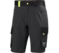 Helly Hansen Workwear Men's Oxford 4X Cargo Shorts, Ebony, C54