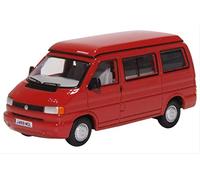 Oxford 76T4001 VW T4 Westfalia Camper Rojo Escala 1:76 Modelo a Escala