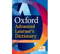 Oxford Advanced Learner's Dictionary – 1 año de acceso premium en línea y aplicación – Tapa blanda