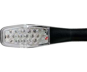 Oxford Apollo LED Señales de giro de motocicleta, negro, Talla única