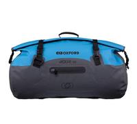 Oxford Aqua T-50 - Bolsa Enrollable para Equipaje de Motocicleta, Color Azul y Gris