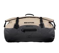 Oxford Aqua T-50 - Bolsa Enrollable para Equipaje de Motocicleta, Desierto/Gris