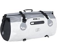 Oxford Aqua T50 - Bolsa impermeable para bicicleta, color blanco y gris