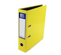 Oxford Archivador de palanca A4 premium, carpeta individual amarilla, resistente