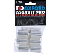 Oxford Assault Pro Roll-Off Películas de recambio, transparente, Talla única