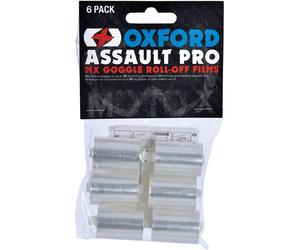 Oxford Assault Pro Roll-Off Películas de recambio, transparente, Talla única