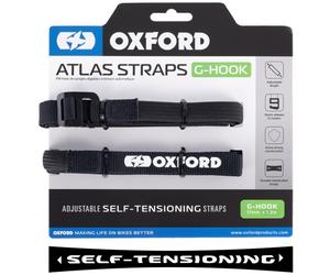 Oxford Atlas G-Hook 17mm Correas de cierre, Talla 120 cm