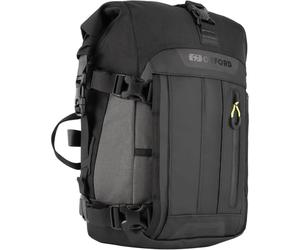 Oxford Atlas T-10 Silla de montar - Bolsa trasera, negro/gris