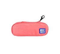 Oxford B-Hook, Estuche Escolar con Goma Elástica, Material Reciclado RPET, Color Sandía