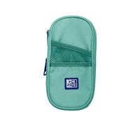 Oxford B-MAX, Estuche Escolar con Goma Elástica, Material Reciclado RPET, Color Ice Mint