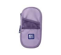 Oxford B-MAX, Estuche Escolar con Goma Elástica, Material Reciclado RPET, Color Lavanda