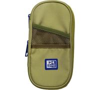 Oxford Estuche escolar B-MAX con goma elástica, RPET reciclado - Verde Safari