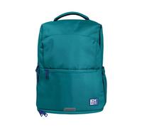 Oxford B-Out, Mochila Escolar Unisex, 30L, 42cm, Bolsillo Acolchado para Portátil, Compartimento Isotérmico, Poliéster Reciclado RPET, Color Aqua