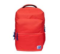 Oxford B-Out, Mochila Escolar Unisex, 30L, 42cm, Bolsillo Acolchado para Portátil, Compartimento Isotérmico, Poliéster Reciclado RPET, Color Rojo