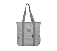 Oxford B-Trendy, Bolso Tote de Hombro o Bandolera, 38cm, Bolsillo Acolchado para Portátil, Poliéster Reciclado RPET, Color Gris