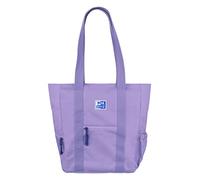 Oxford B-Trendy, Bolso Tote de Hombro o Bandolera, 38cm, Bolsillo Acolchado para Portátil, Poliéster Reciclado RPET, Color Lavanda
