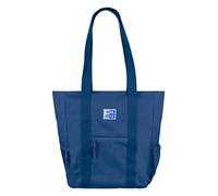 Oxford B-Trendy, Bolso Tote de Hombro o Bandolera, 38cm, Bolsillo Acolchado para Portátil, Poliéster Reciclado RPET, Color Azul Marino
