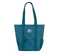 Oxford B-Trendy, Bolso Tote de Hombro o Bandolera, 38cm, Bolsillo Acolchado para Portátil, Poliéster Reciclado RPET, Color Aqua