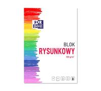 Oxford Bloc de dibujo (A4, 20 hojas, 1 unidad, 120 g/m²), color blanco