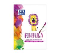 Oxford bloc pintura infantil a4 encolado 20h liso 180gr pack 5 unidades